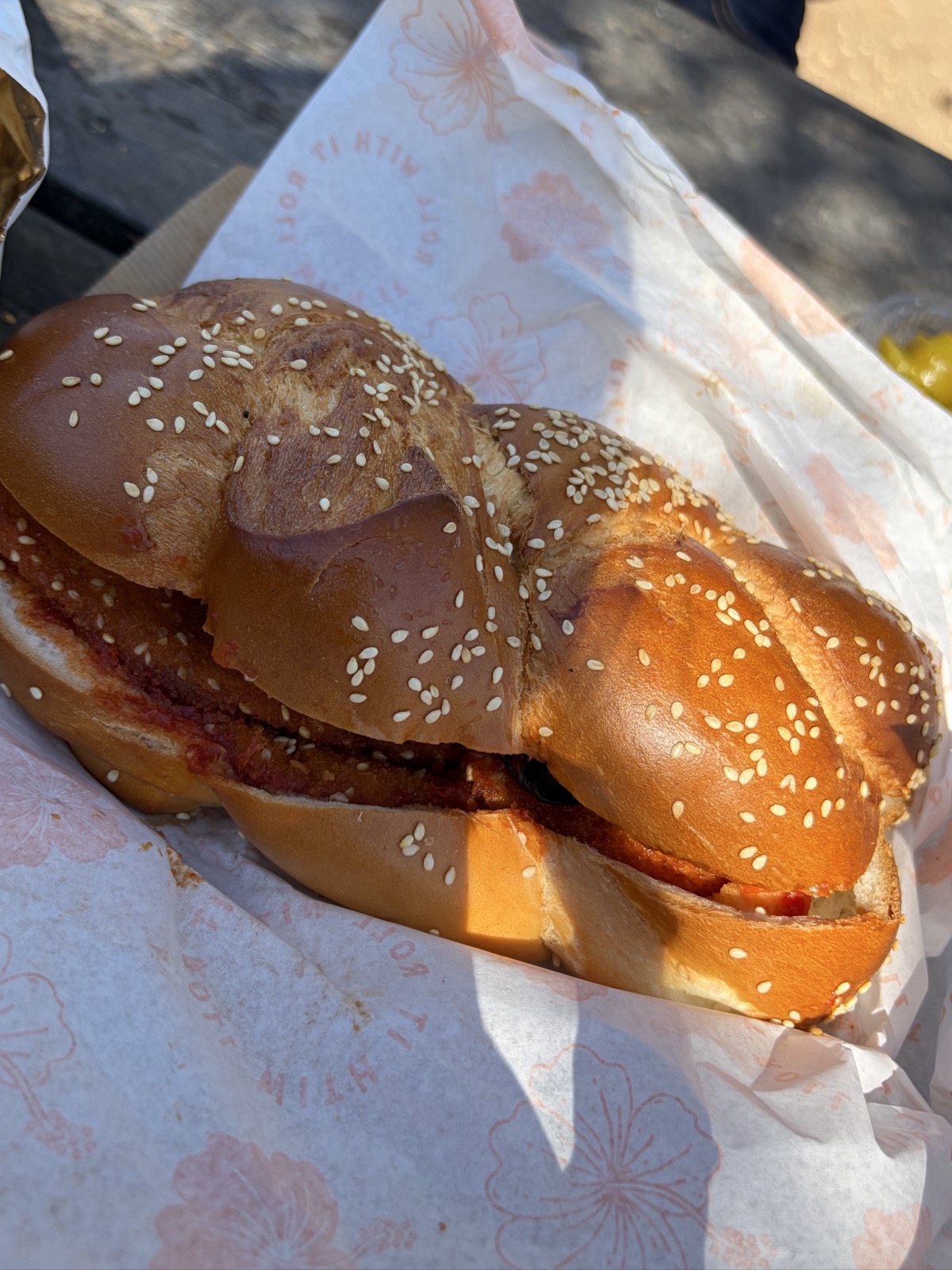 תמונה של חלה שניצל