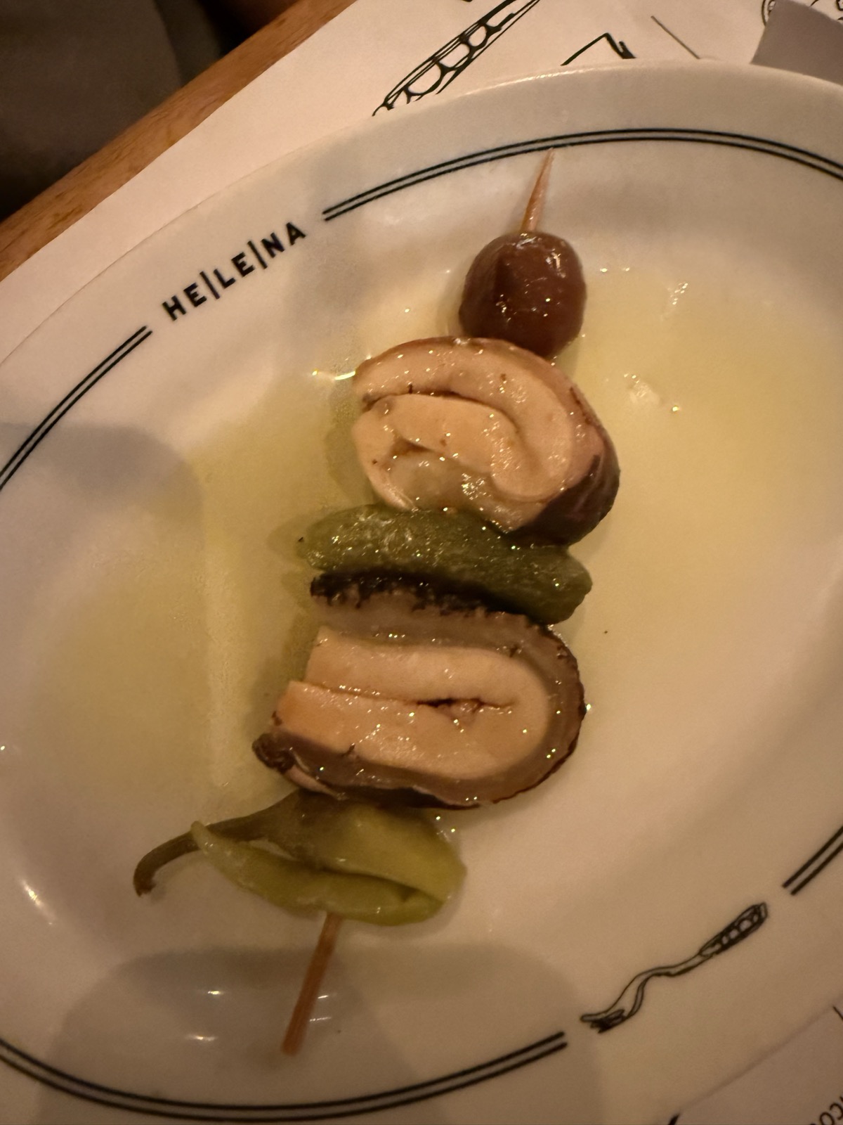 תמונה של שיפוד תמנון